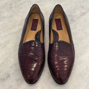 *SOLD** Giorgio Brutini Snakeskin Loafers size 13